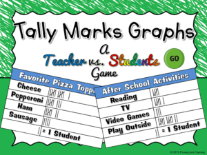 Tally Marks Game Teacher vs Student Game