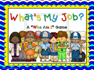 Who am I? Community Helpers Game