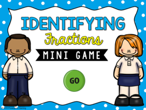 Identifying Fractions Mini Game