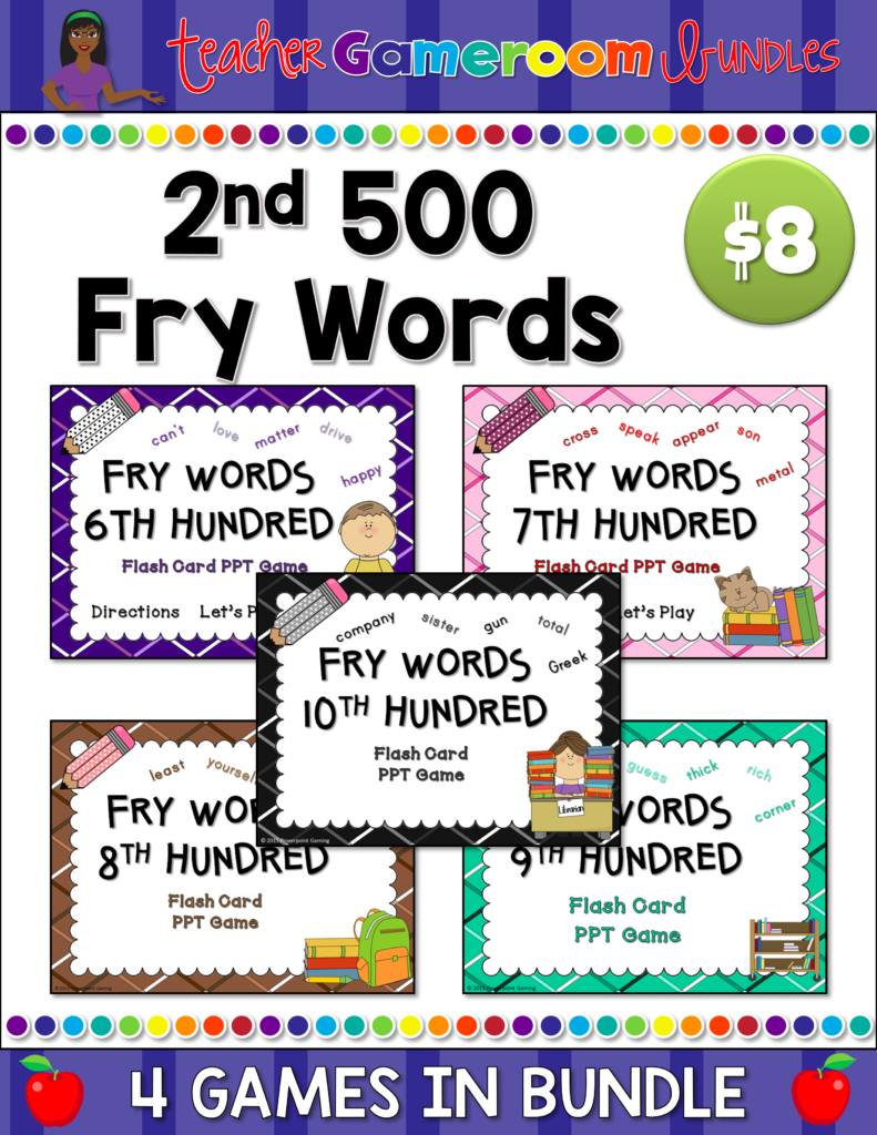 2nd-500-fry-words-flash-card-bundle-teacher-gameroom