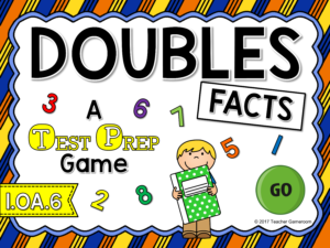 Doubles Facts Test Prep Game