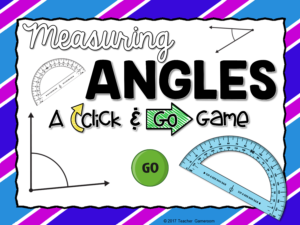 Measuring Angles Powerpoint Game