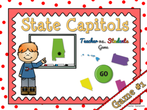 State Capitals Game #1