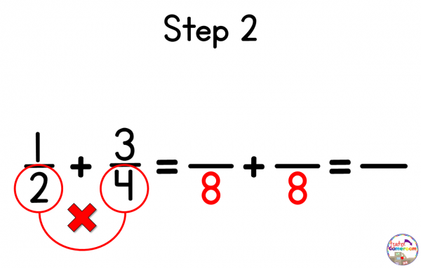 An Exciting, Fun New Way to Add Unlike Fractions - Smiley Face Method!