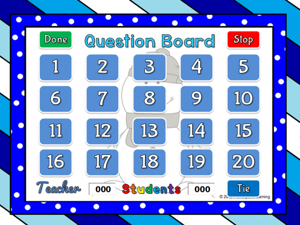 Subtract within 5 Winter Edition Powerpoint Game - Image 2