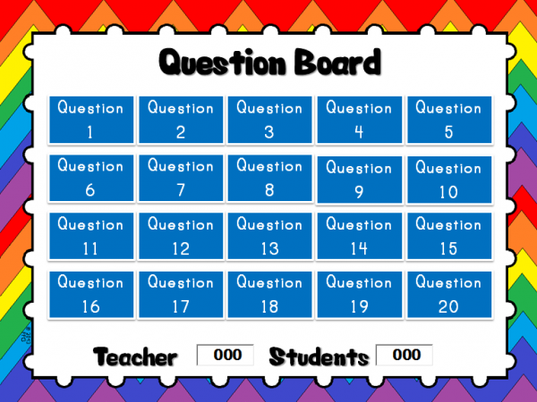 Teacher vs Student - Subtracting Multiples of 10 Powerpoint Game - Image 6