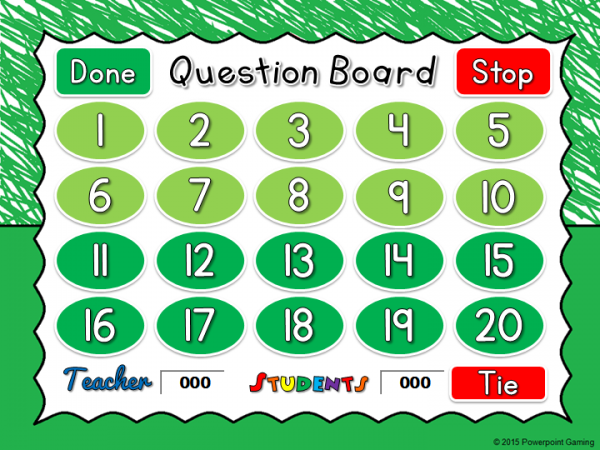 Teacher vs Student - Subtracting Multiples of 10 Powerpoint Game - Image 4