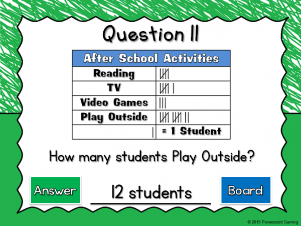 Teacher vs Student - Subtracting Multiples of 10 Powerpoint Game - Image 3