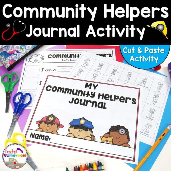 Best Printable Community Helpers Journal for First Grade Students